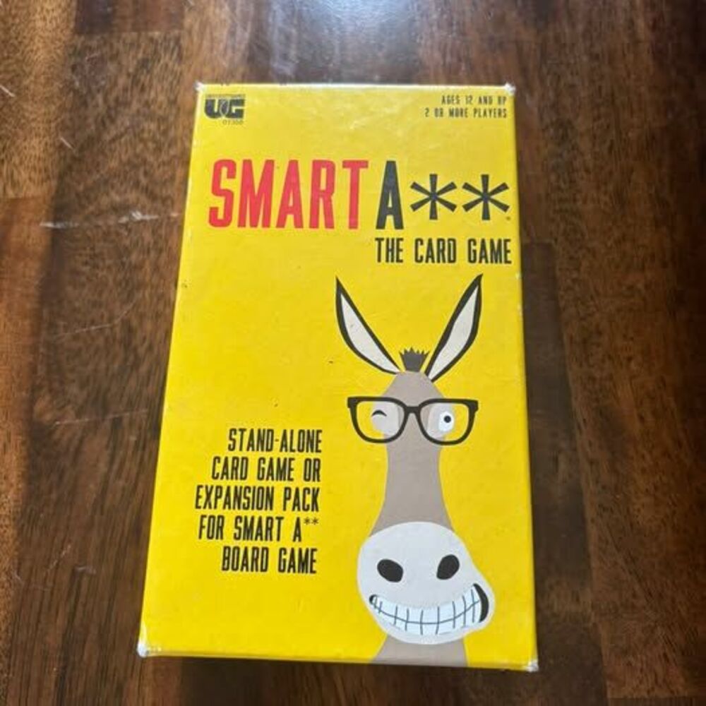 University Games Smart Ass The Card Game